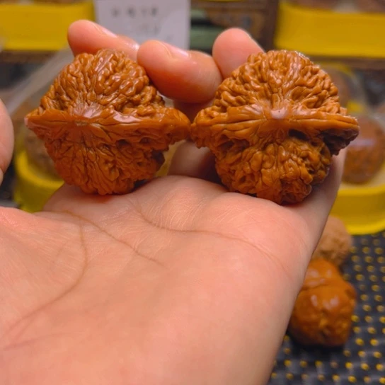 吊坠文玩核桃百花山