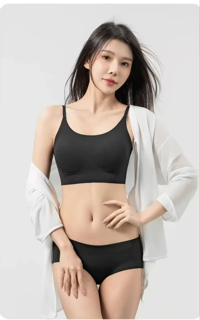 『粉底液美背』背心舒适超薄内搭美背薄款夏季文胸超薄内搭美背夏季