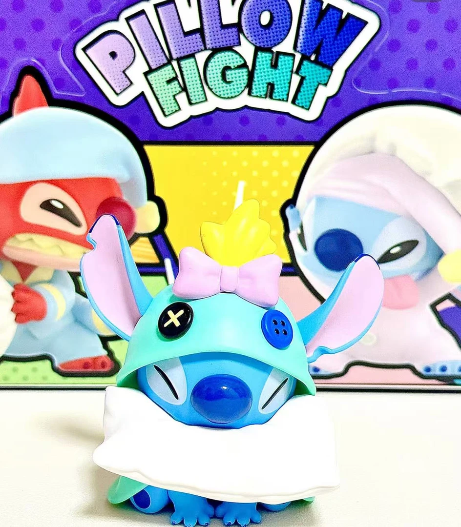 【回家拆盒】史迪奇枕头大战系列盲盒潮玩手办