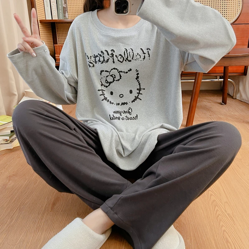 大码家居服套装冬保暖男女士同款胖mm宽松加肥200斤德绒长袖睡衣