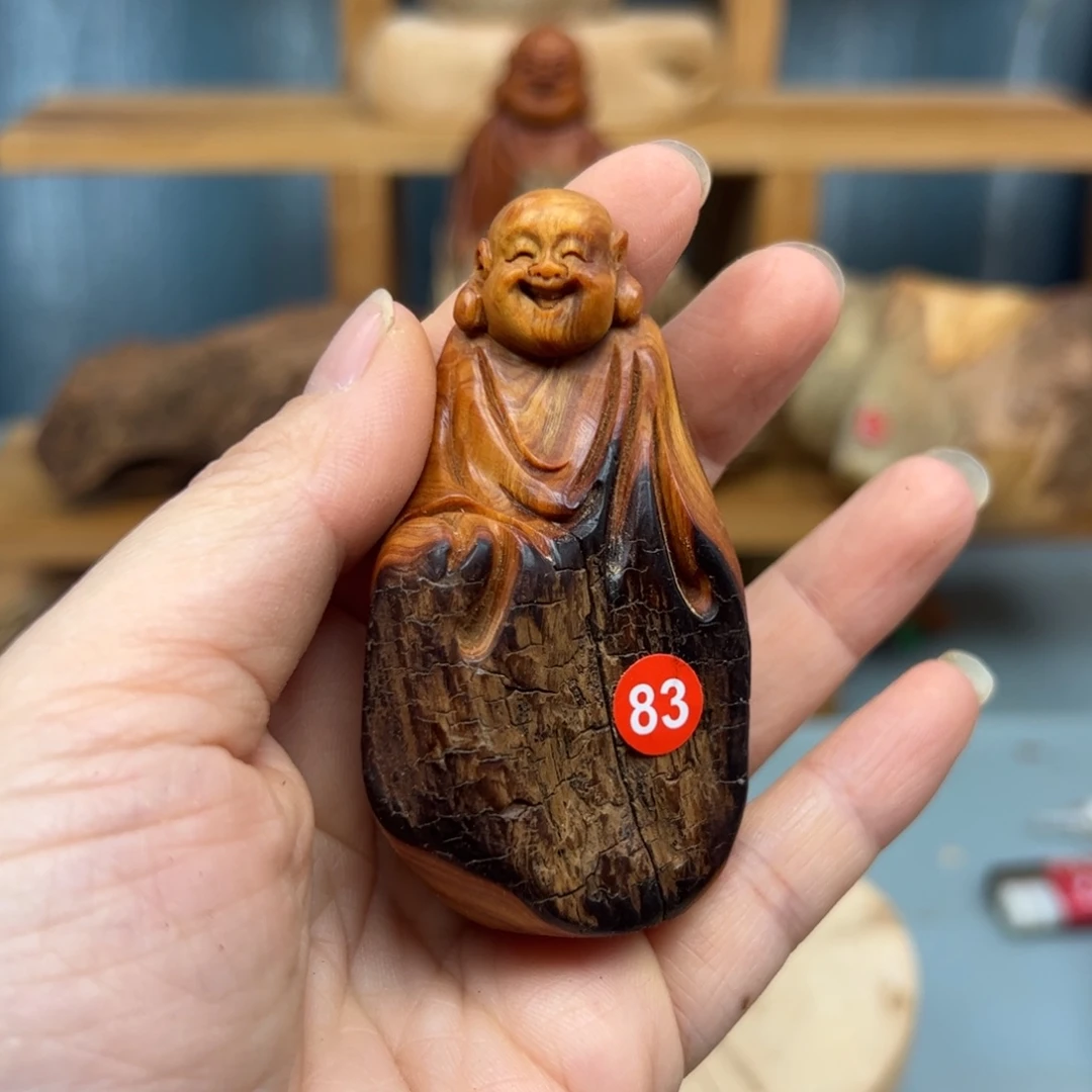 柏木崖柏木摆件手把件