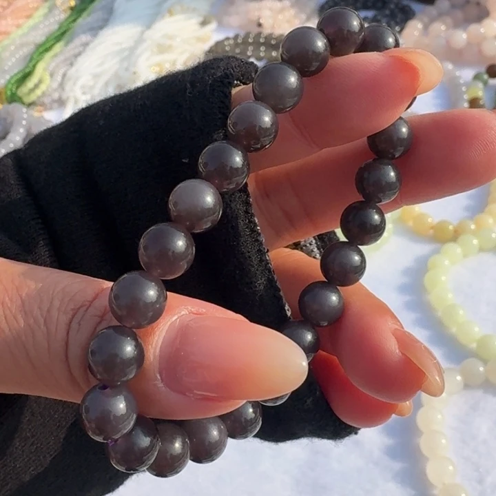 和田玉未镶嵌颈饰卡8酒窝