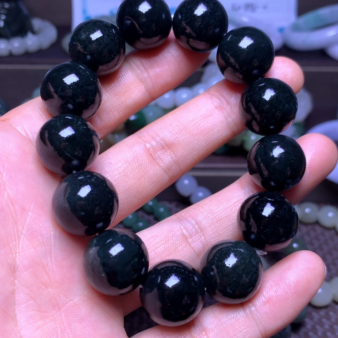 和田玉未镶嵌手串18