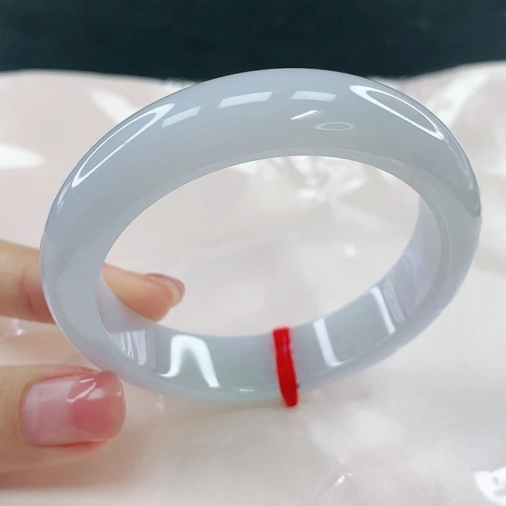 翡翠未镶嵌手镯圈52.9，79025