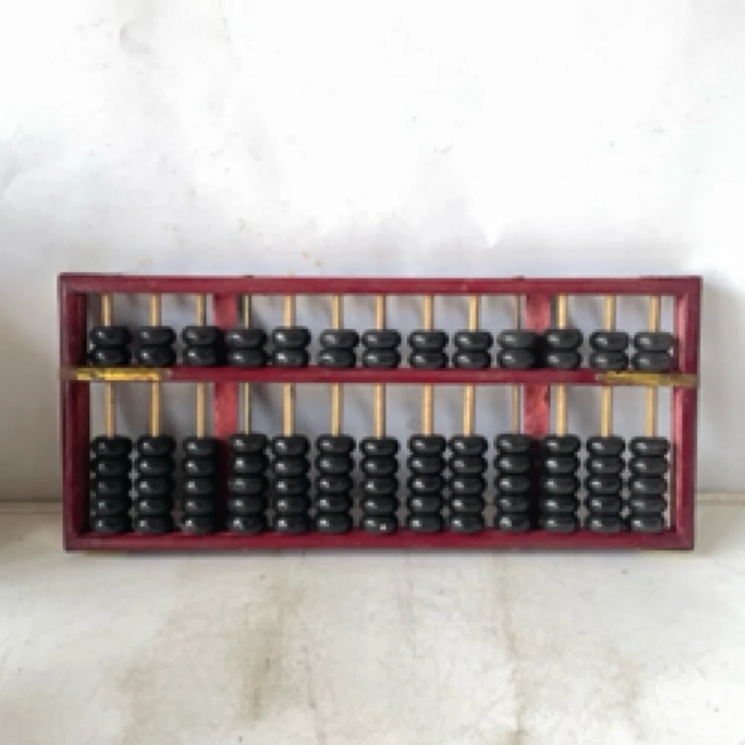 库存胶木、普通木算盘随机一个摆件复古怀旧