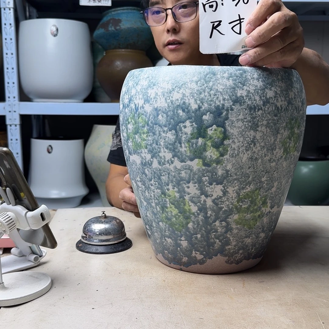 紫砂花盆尺寸25@30