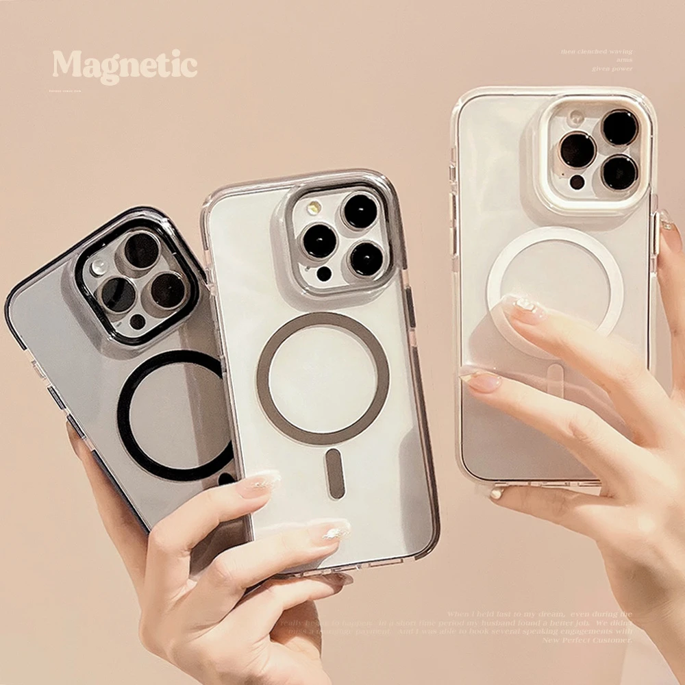 全包磁吸15Promax高级感iPhone手机壳16适用13防摔边框12软11硅胶