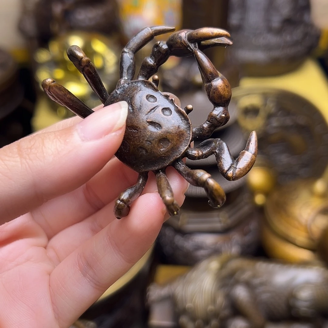 铜器摆件老王直播间