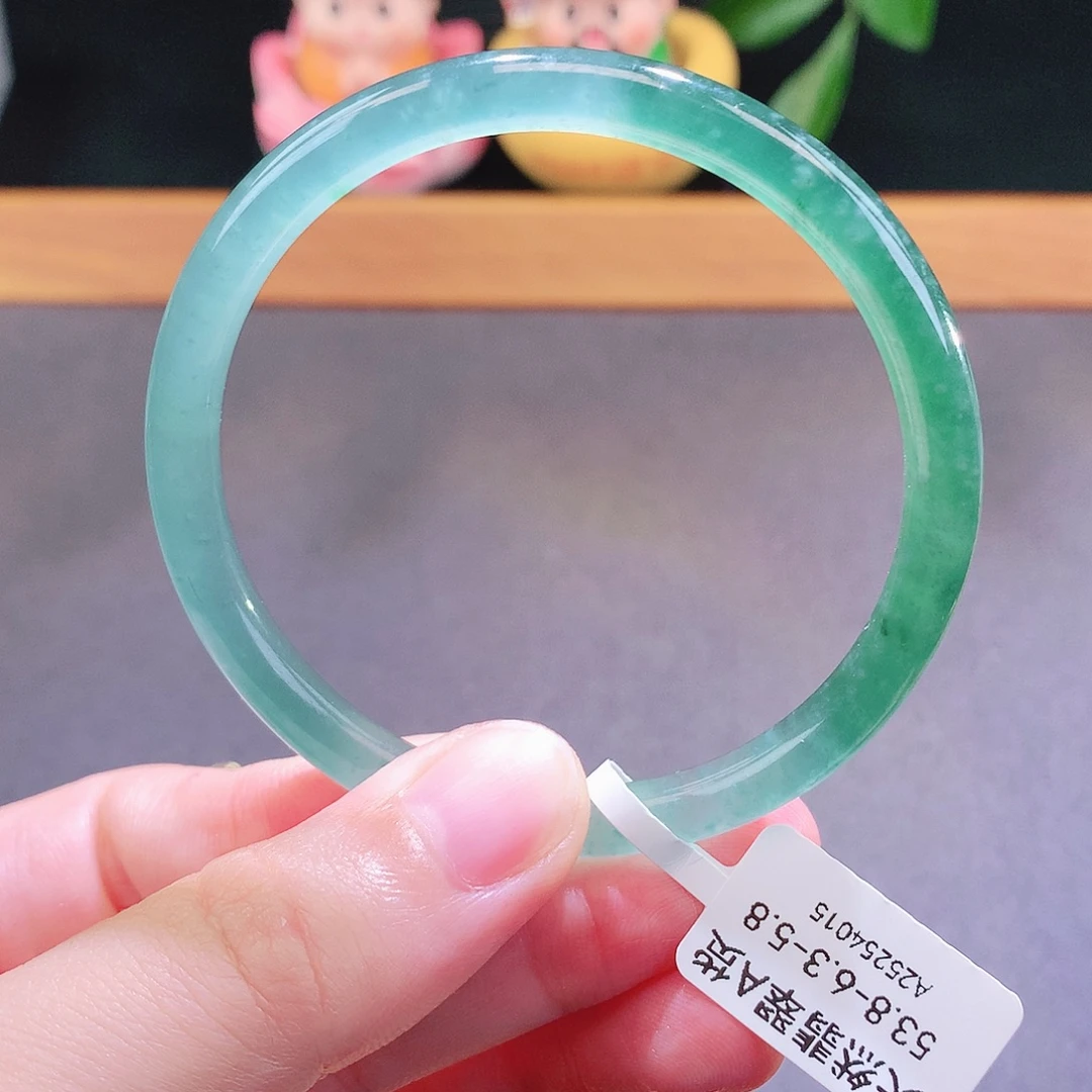 翡翠未镶嵌手镯天然翡翠