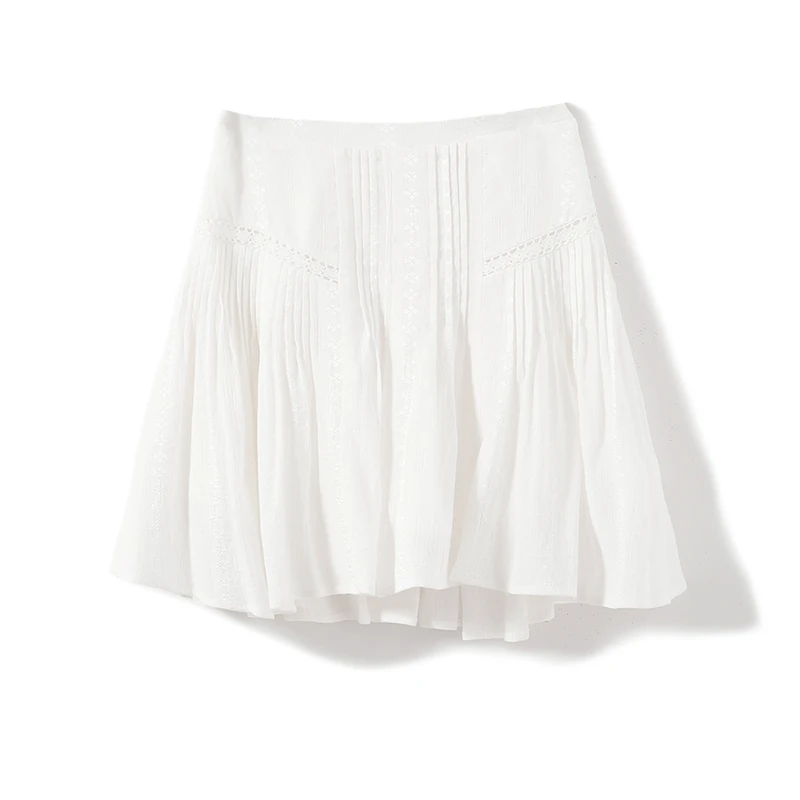 于momo【文の私服系列】短款半身裙MQ221027