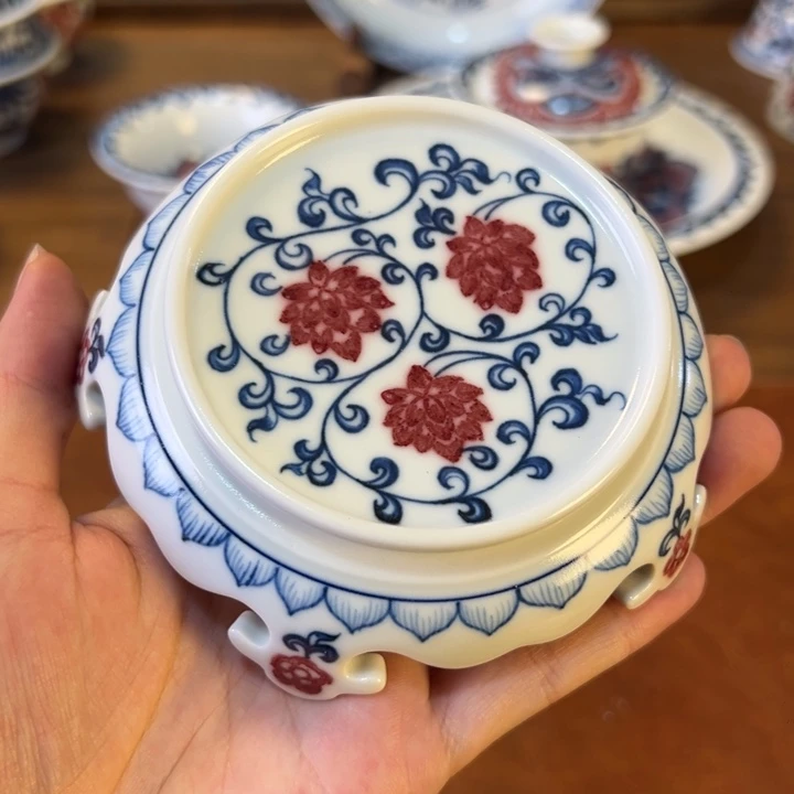 瓷片景德镇陶瓷手工手绘