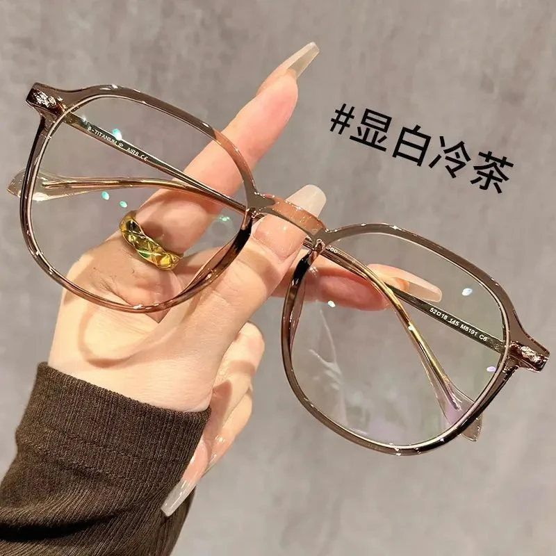 高档大框超轻时尚老花镜男女防蓝光抗疲劳高清老人年轻老花眼镜女