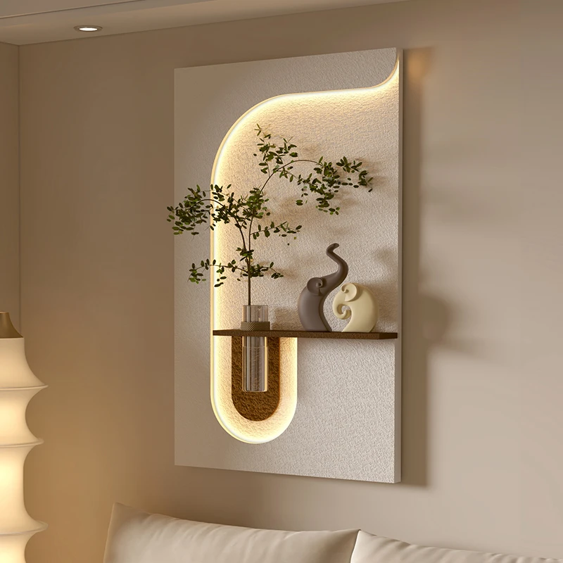 2025年新品水培装饰画奶油风玄关实物立体装饰画砂岩壁