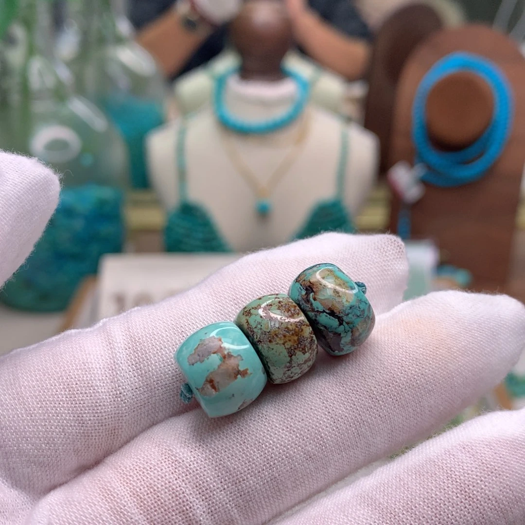 绿松石未镶嵌配饰