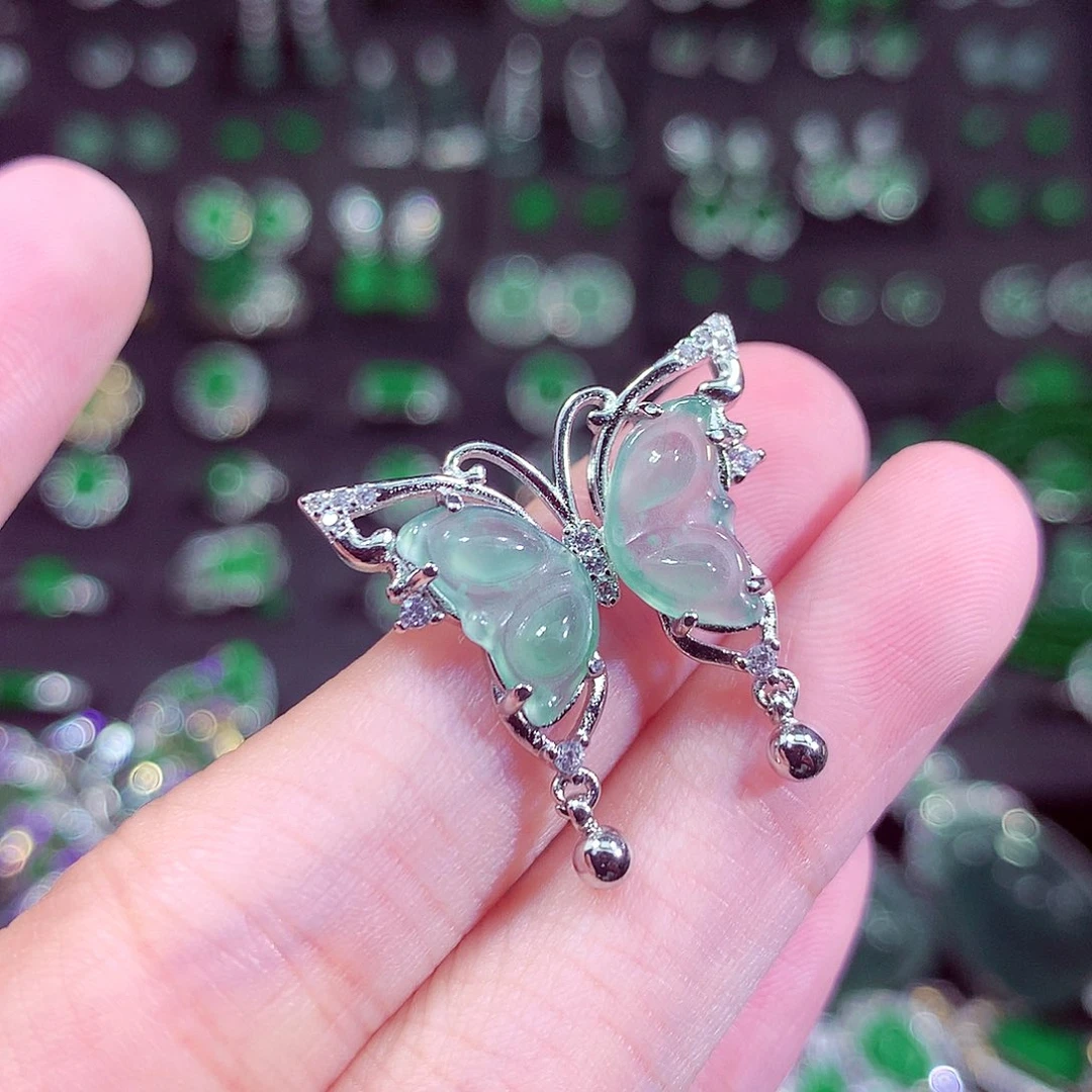 翡翠未镶嵌颈饰天然