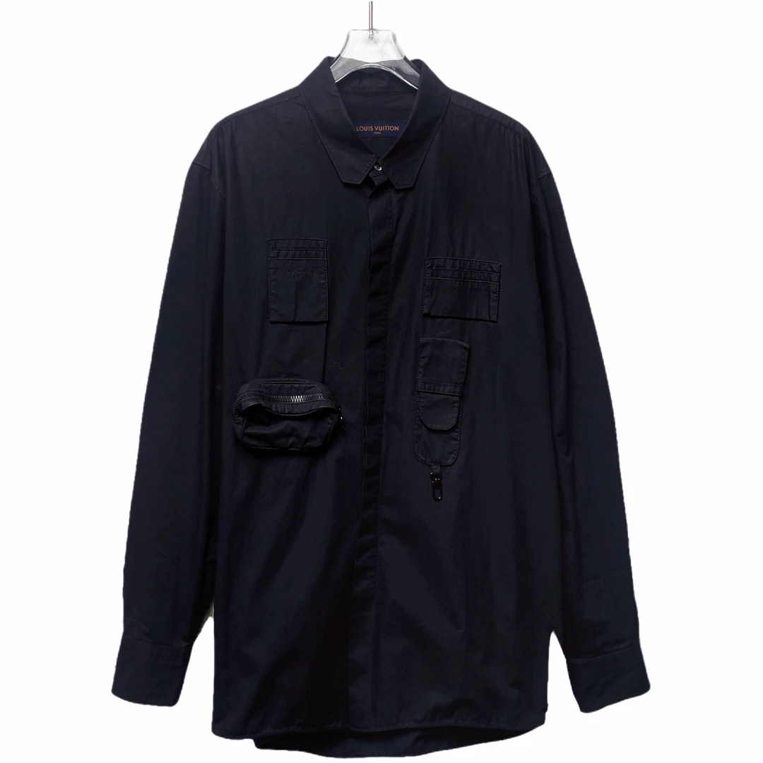 99新 LouisVuitton/路易威登 001750多口袋战术衬衫 XL码