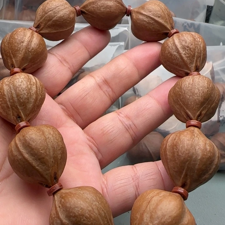 橄榄核手串橄榄核原皮铁核三面佛