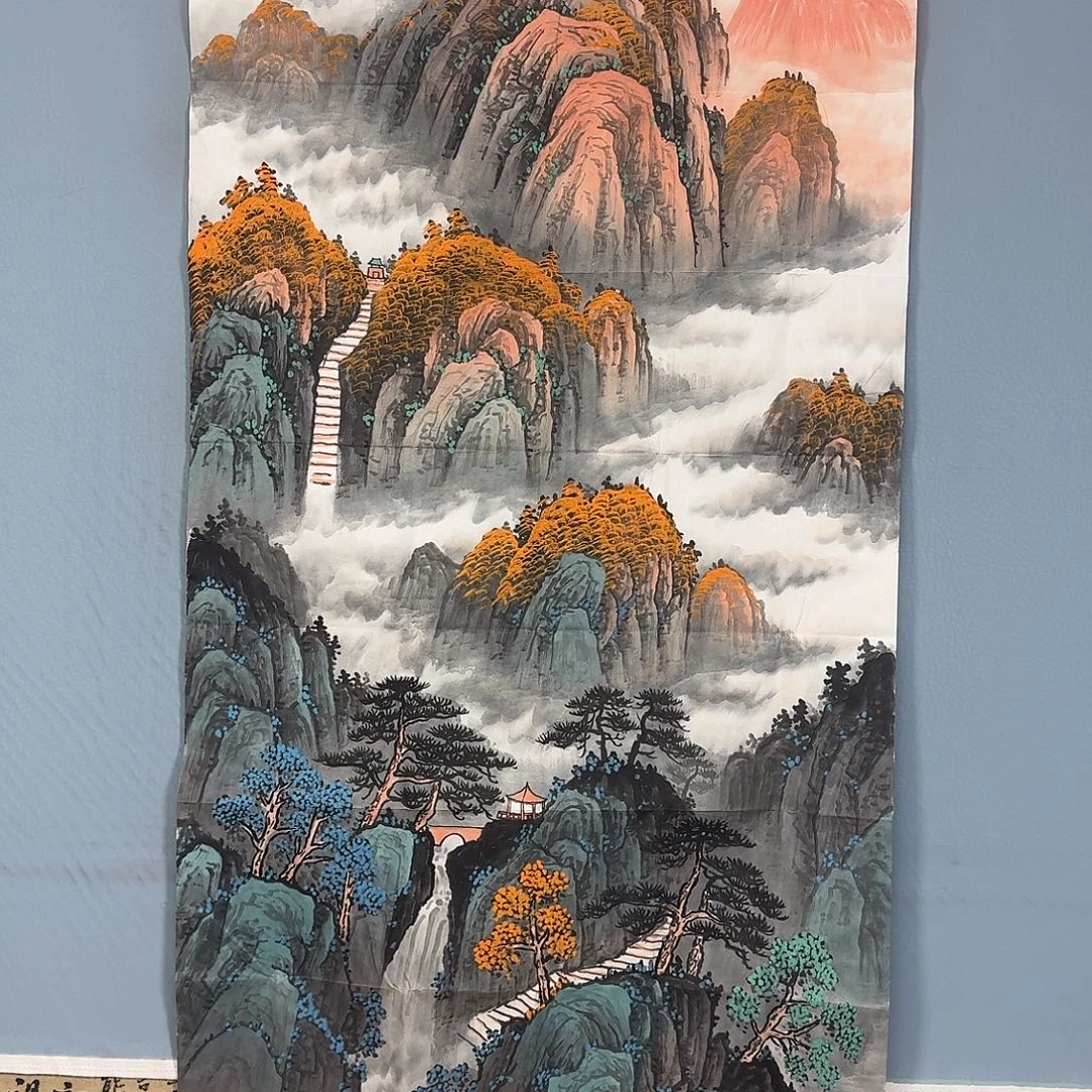 羲***里国画1213 牡丹一如