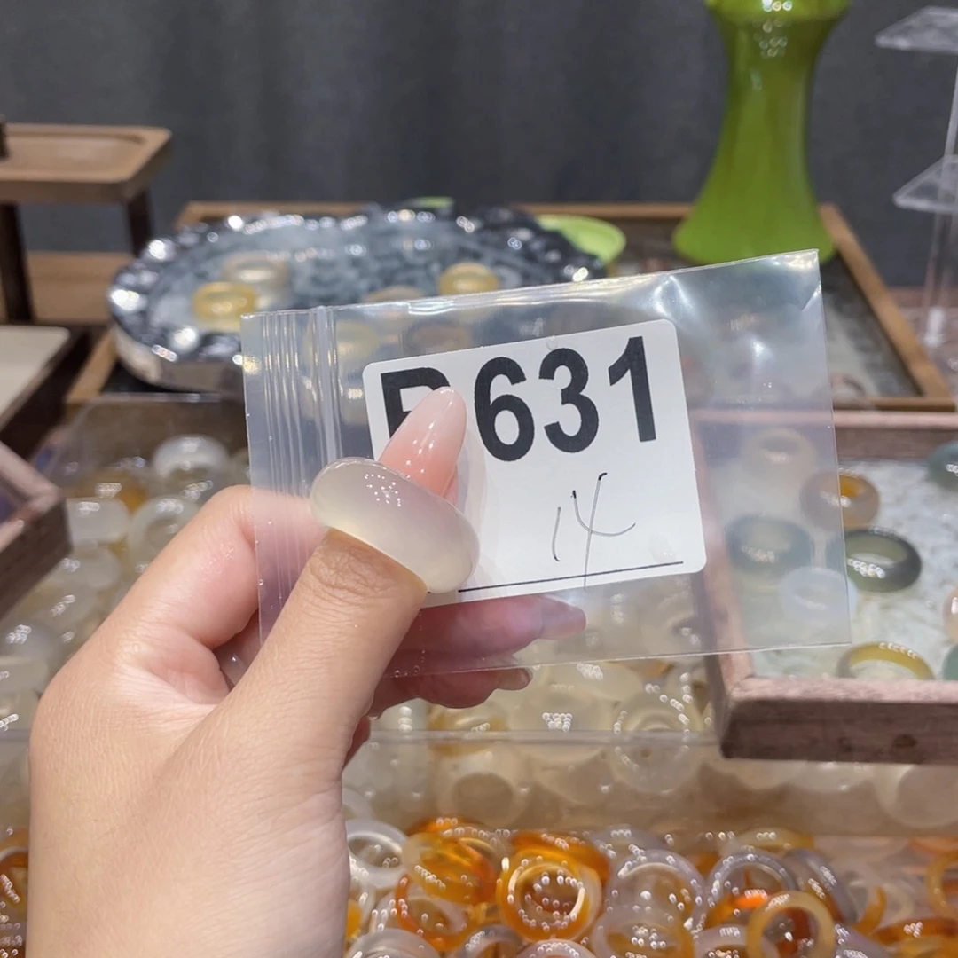 玛瑙/玉髓未镶嵌戒指631