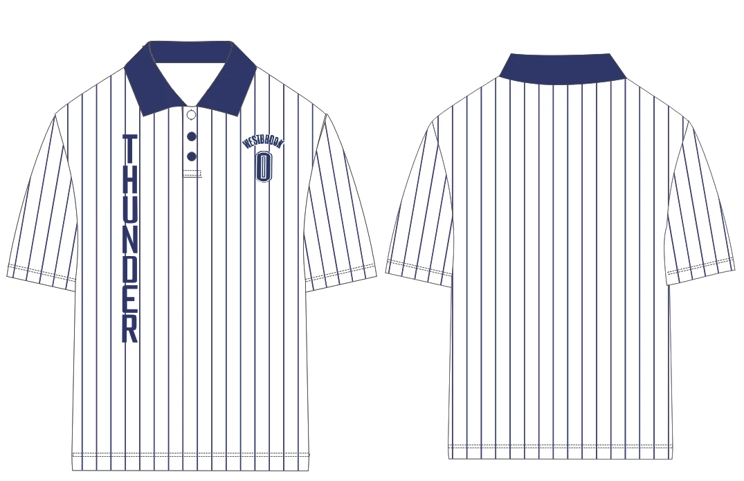 【雷霆】King威少-亚历山大翻领复古短袖POLO衫