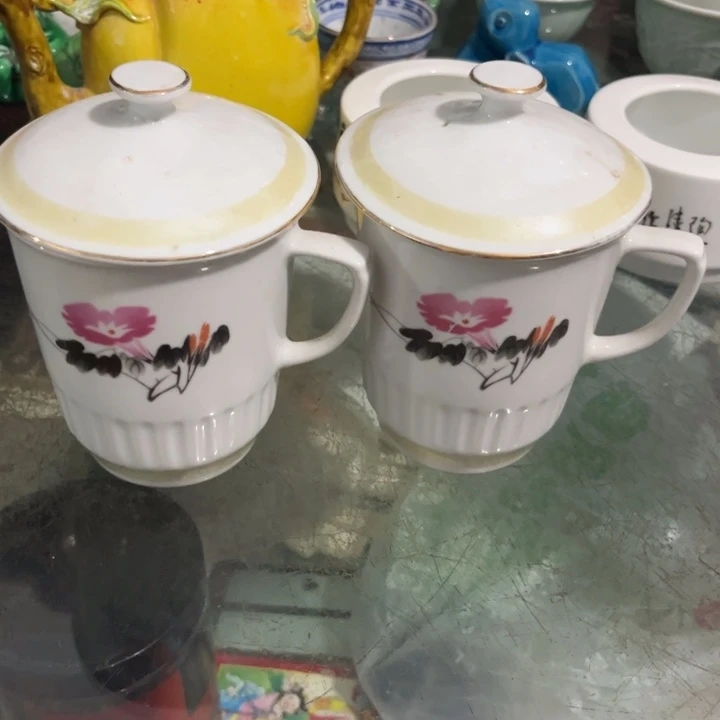 瓷景德镇陶瓷贴花杯子