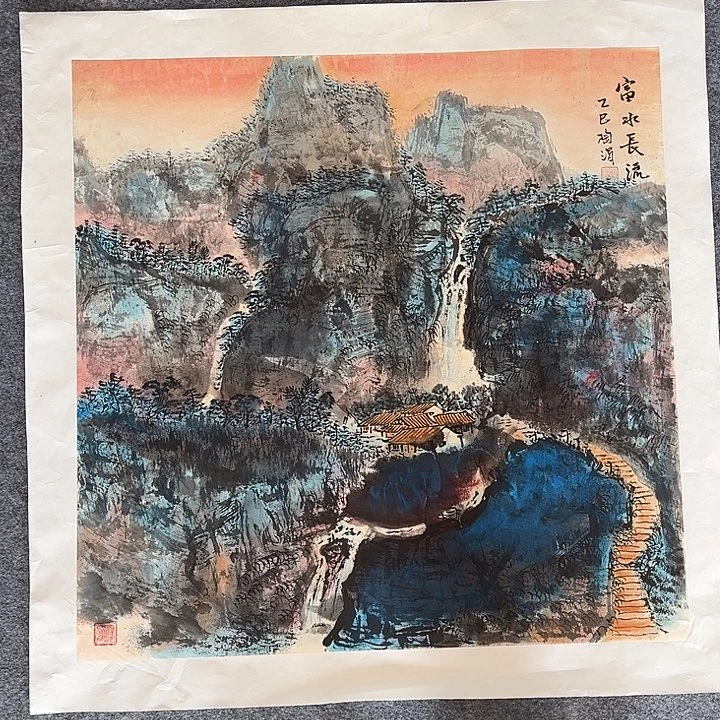 国画山水画作品欣赏