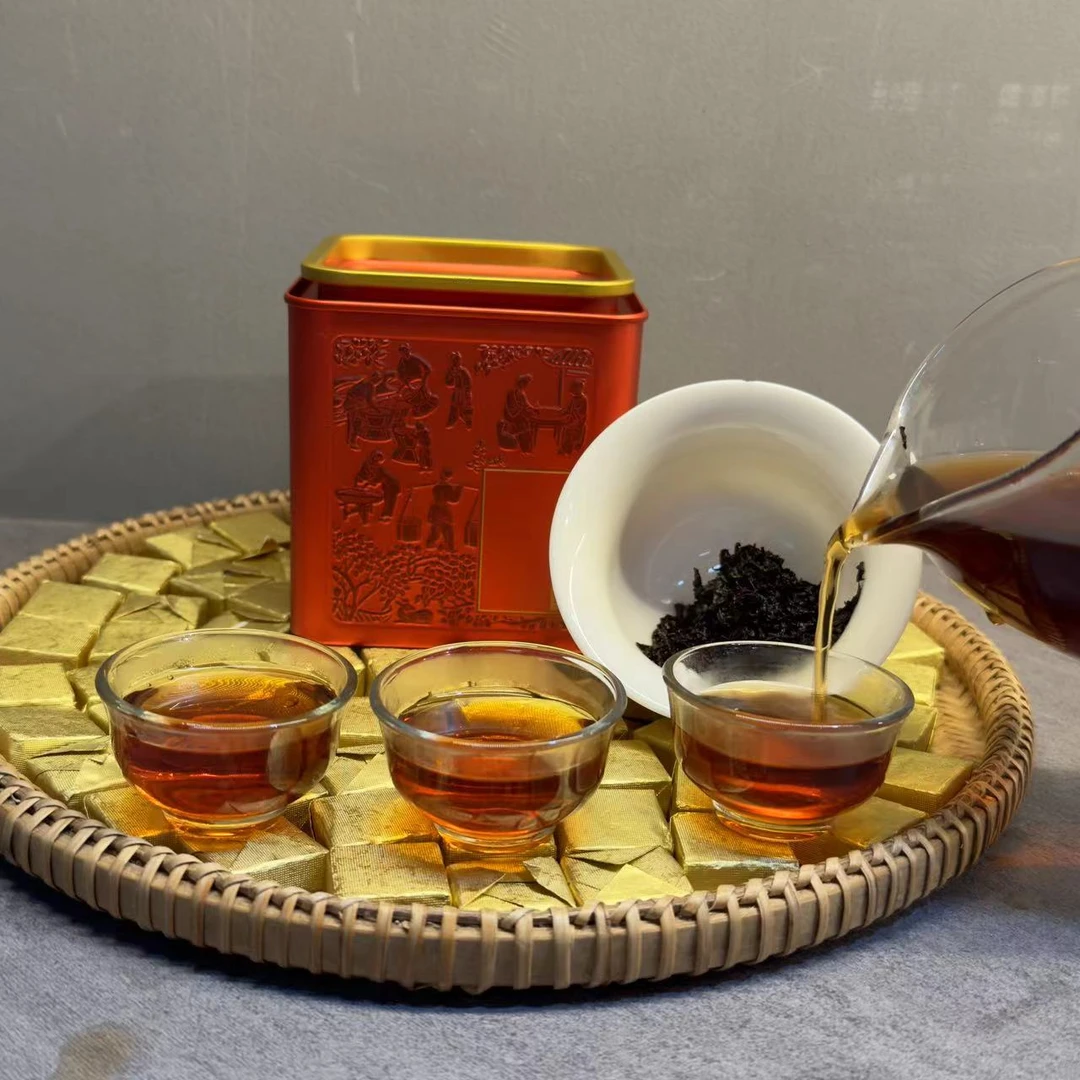 春海小金砖古树纯料普洱420g/罐 熟普（6月27日）