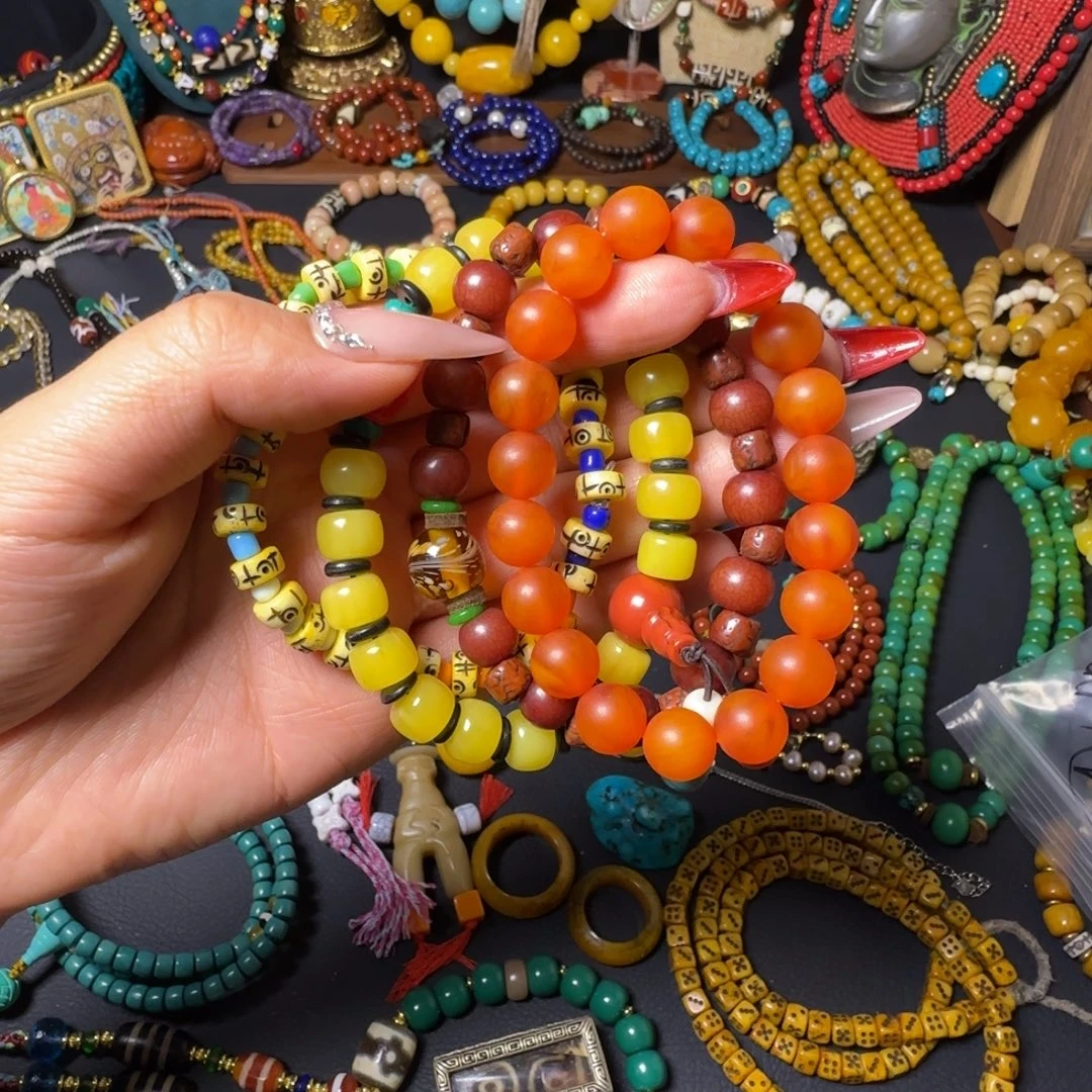 玻璃颈饰四条吊坠吊坠吊坠吊坠