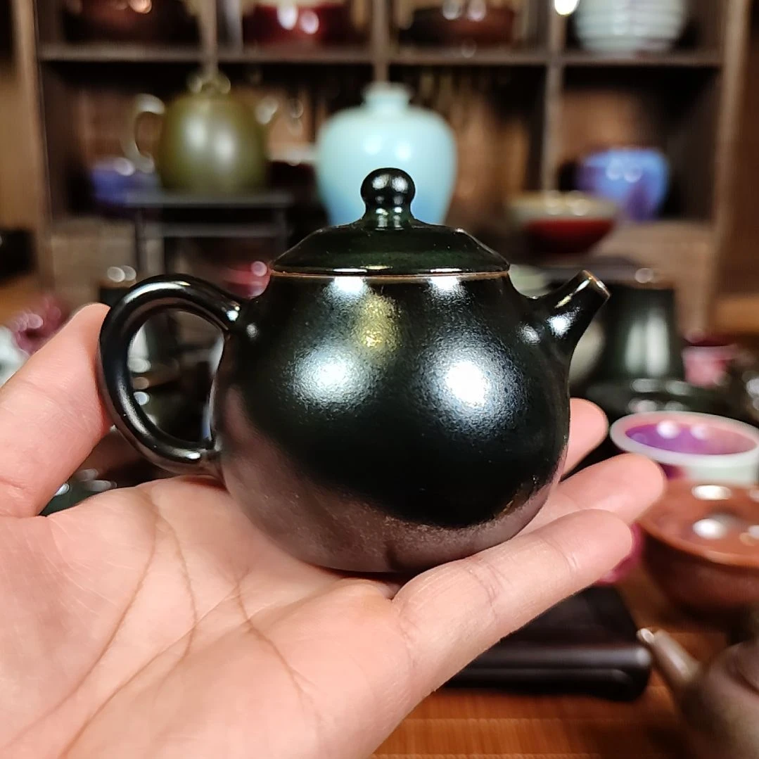 其他锅***儿钧窑瓷器钧窑瓷器壶