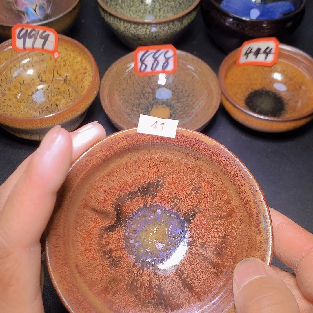 茶盏41 建盏主人杯客杯