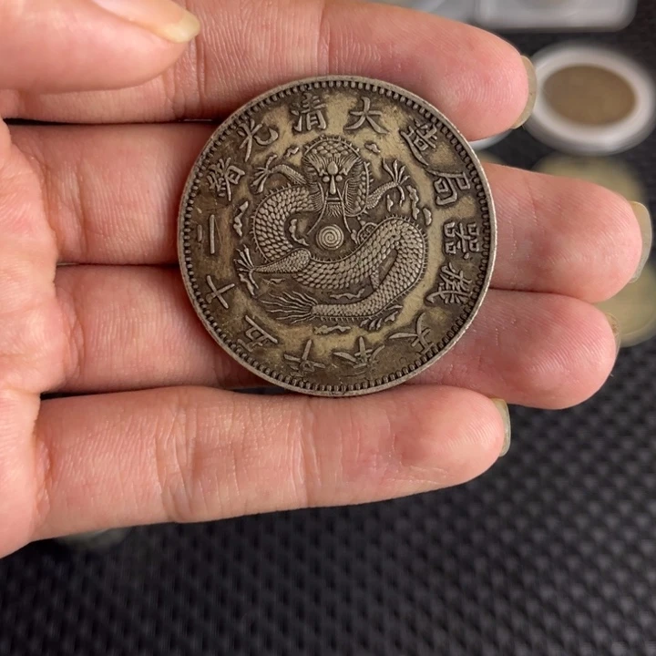 金属大头龙洋船洋工艺品