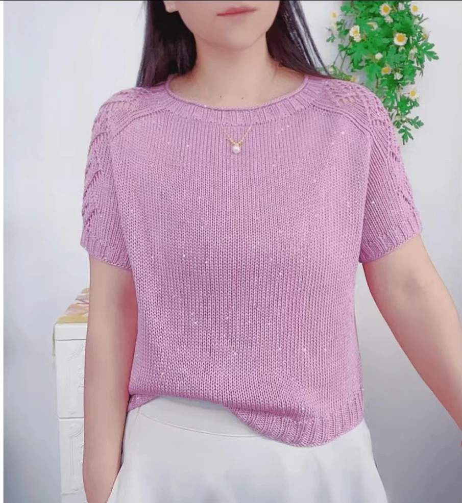 （云溪）平肩短袖款 材料包（一团一两）