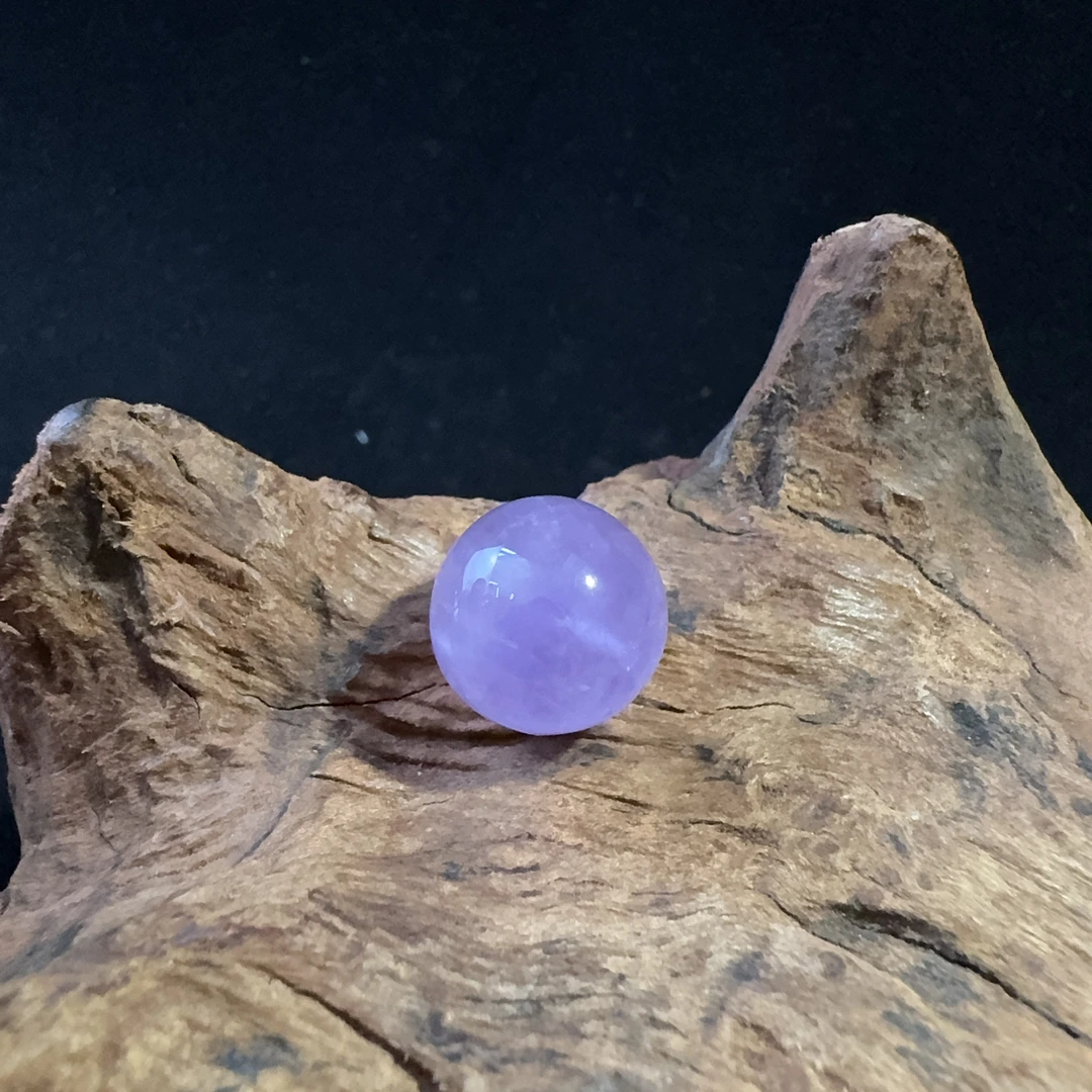 薰衣草紫水晶大单珠14-15mm