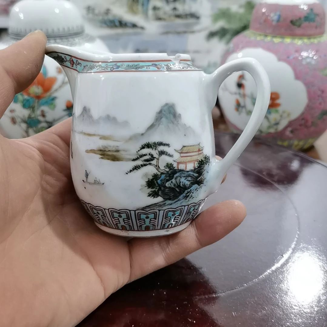 当代瓷器陶瓷工艺品胖*