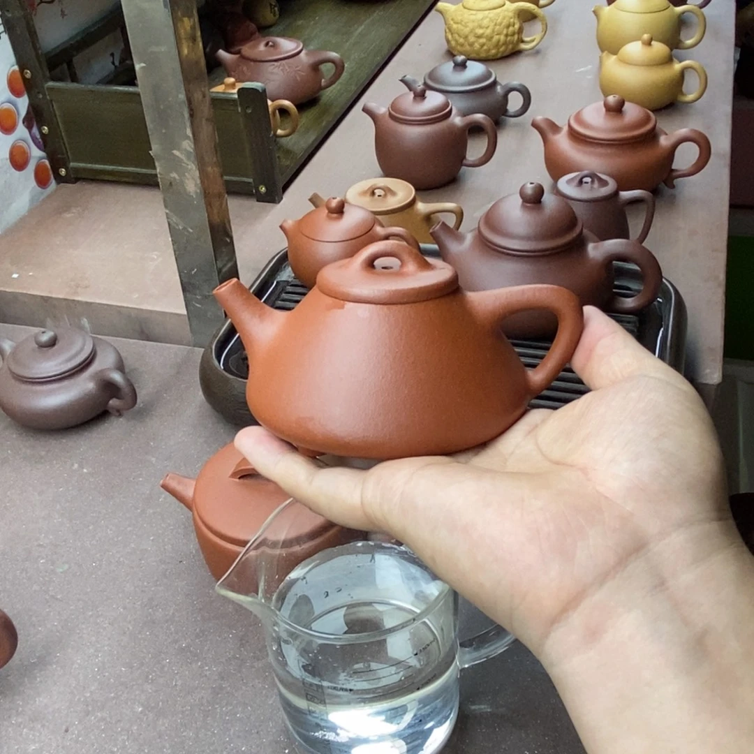 茶壶紫砂石瓢微瑕