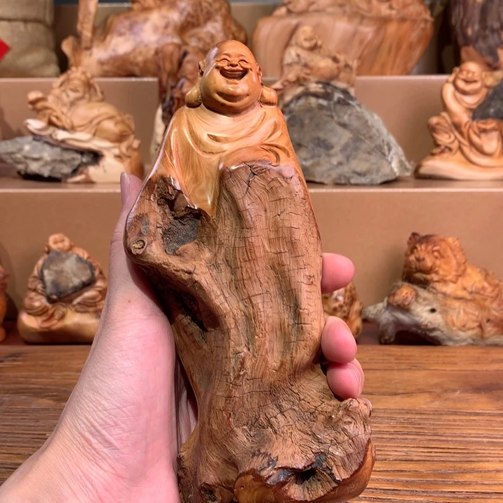 柏木（崖柏）根雕摆件