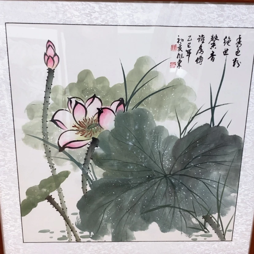【闪购商品】国画手绘国画带框