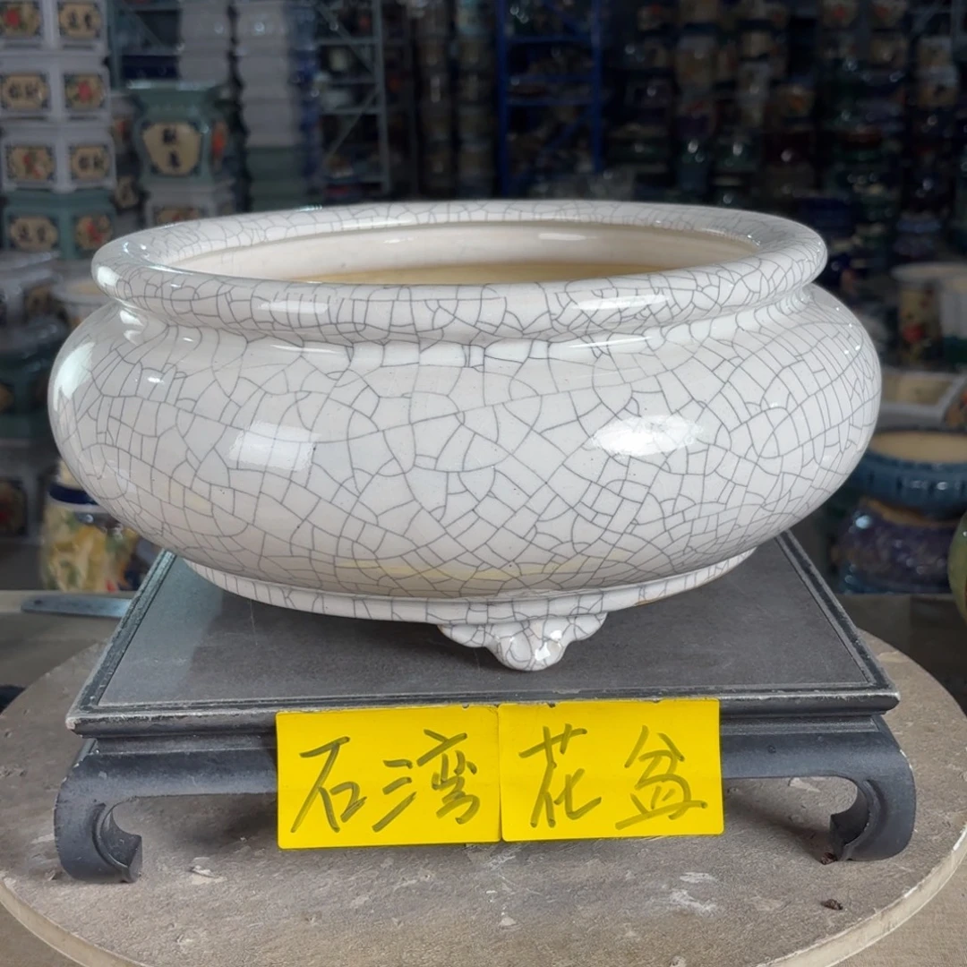 一风堂石湾花盆 内26*12