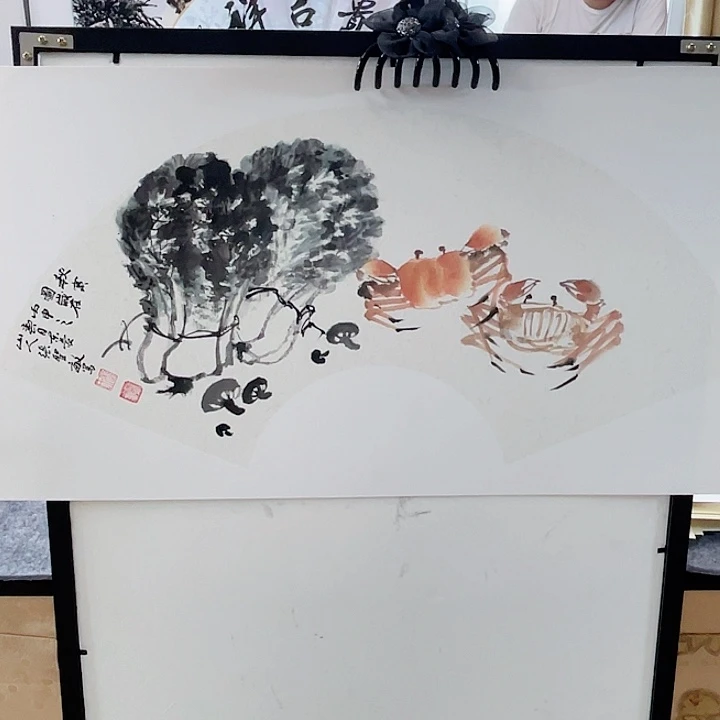国画张圣敏先生纯手绘作品