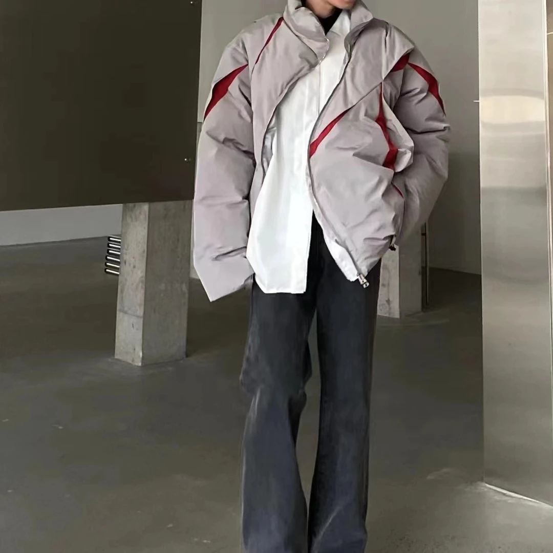 排骨潮牌孤品棉服羽羽链接