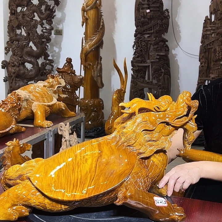 無***憂金丝楠金丝楠木龙龟