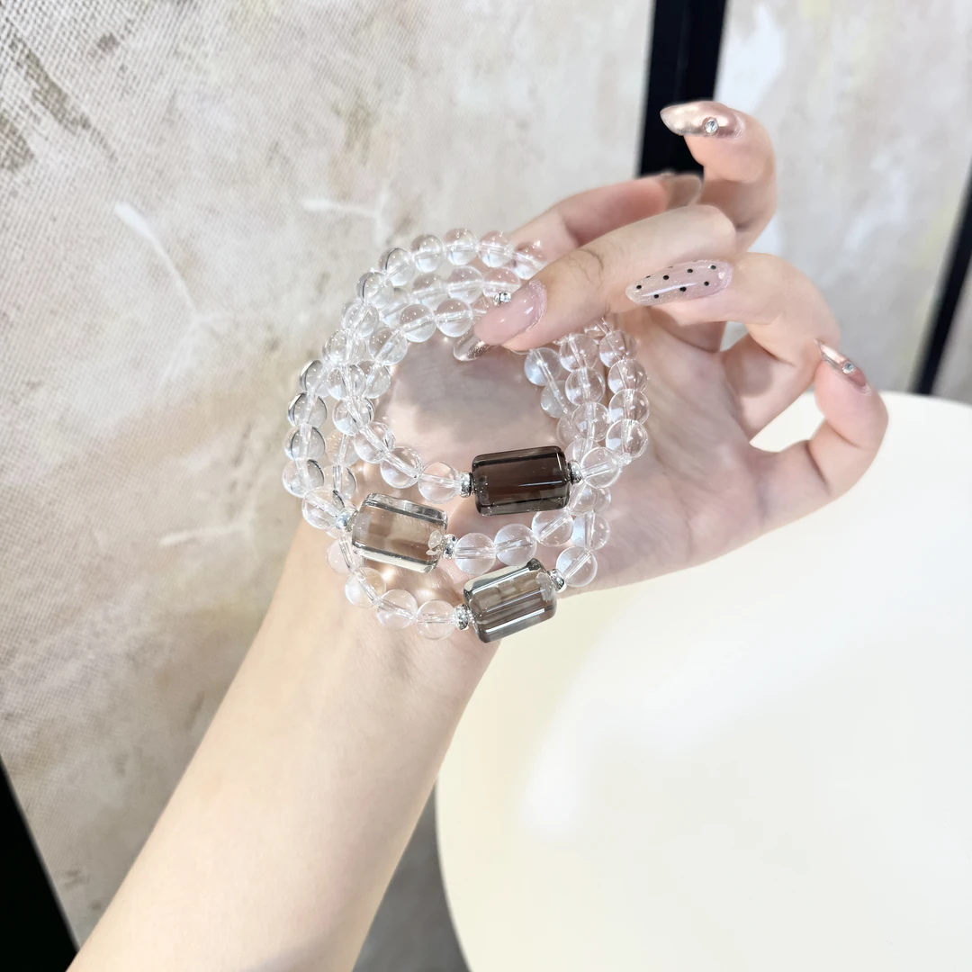 源源手作*白晶银契手串E（多样性发一）