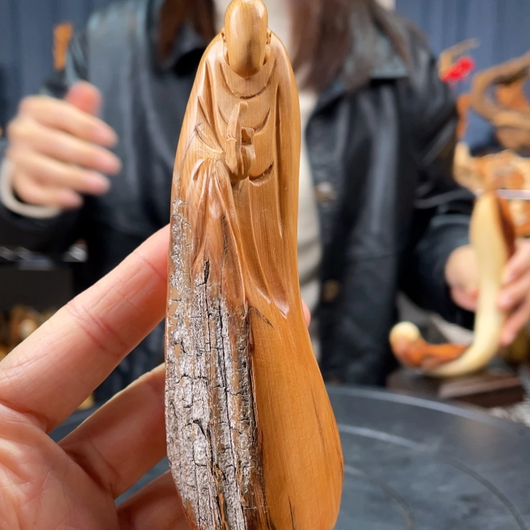 柏木（崖柏）手把件