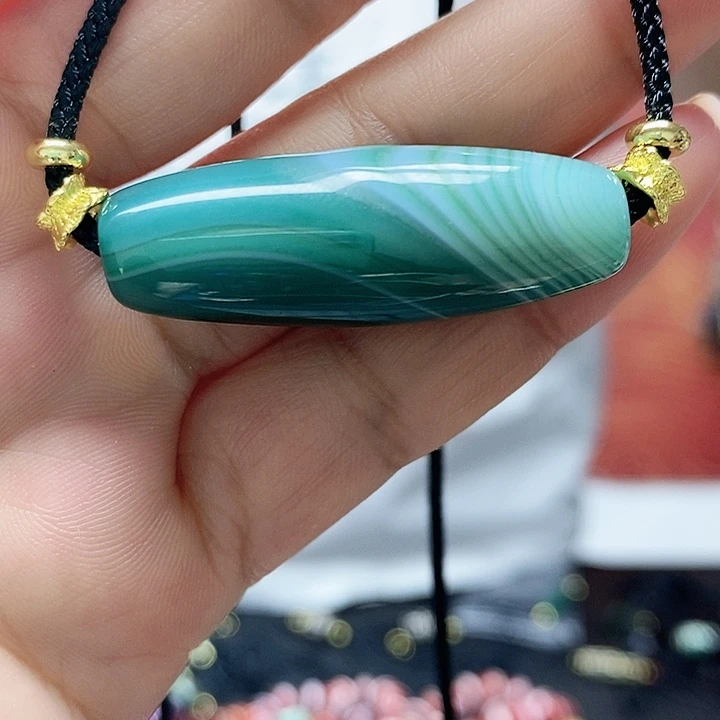 玛瑙/玉髓合金颈饰
