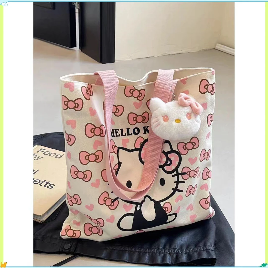 帆布袋森系百搭单肩包高颜值大容量装书学生上课通勤手提布袋B30