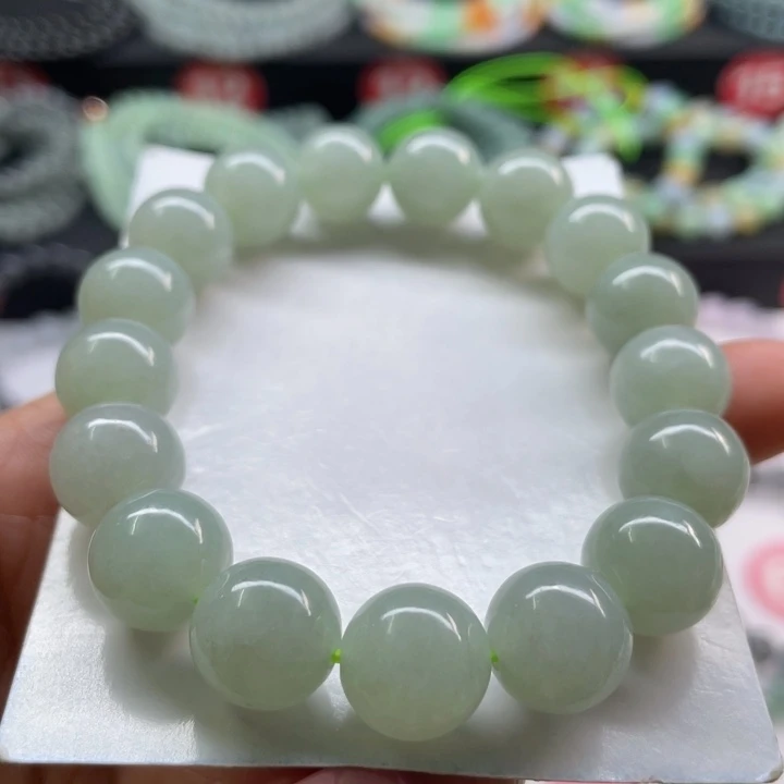 未镶嵌手链翡翠卡12