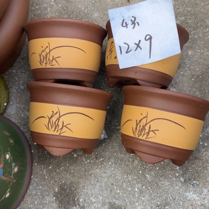 紫砂花盆特价商品