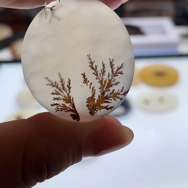 玛瑙/玉髓吊坠(不含链)未镶嵌如*