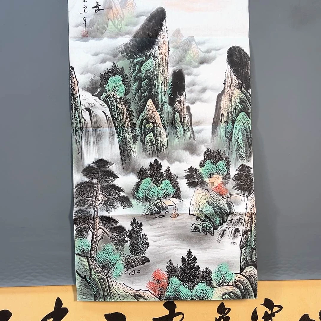 国画737 花鸟和蝴蝶都在这里