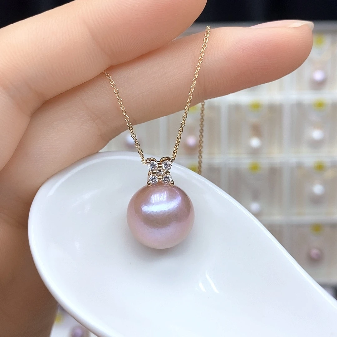淡水珍珠合金颈饰